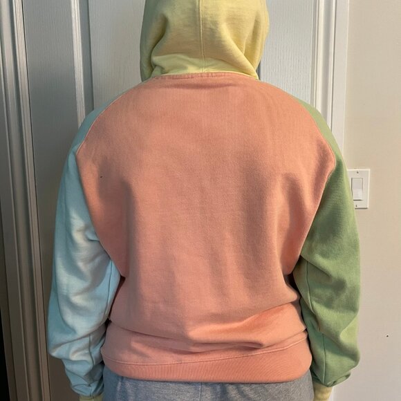 Teddy Fresh Pastel Colorblock Hoodie - Picture 4 of 4